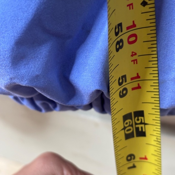 VTG 80s Ski Suit One Piece Snowsuit Womens 16 Powder Blue Retro Made in Italy - Picture 13 of 16